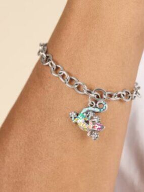 James Avery Enamel Festive Gecko Charm